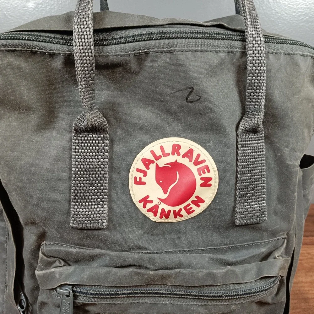 Fjallraven Kanken Mini Backpack Gray Classic School Travel Bag‎